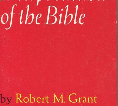 A Short History of The Interpretation of the Bible Cheap