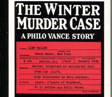 The Winter Murder Case Online now