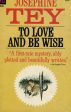 To Love and Be Wise Online Sale