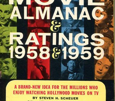 TV Movie Almanac & Ratings 1958 & 1959 Sale